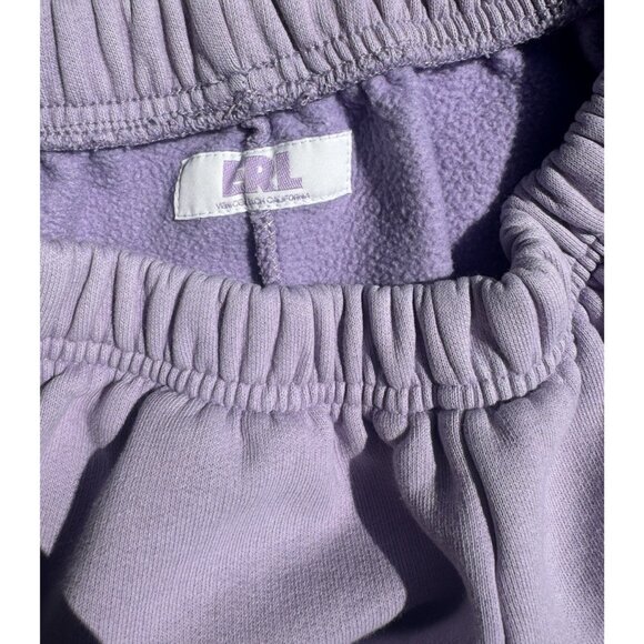 ERL Sweatpants Size Medium Purple Lilac Jogger Pant Streetwear Relax - Picture 5 of 8